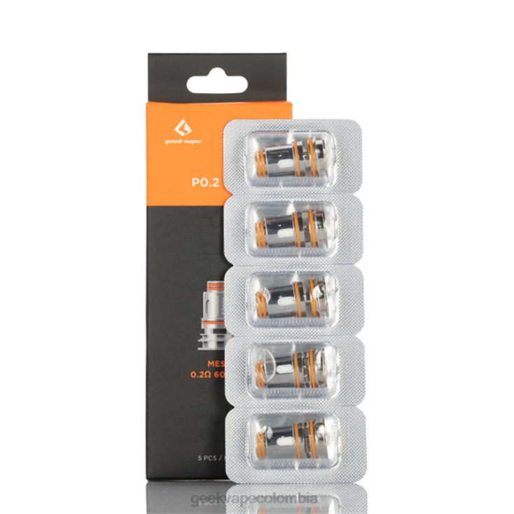 Geekvape precio - 5 unids/pack bobina serie p GeekVape p0,2 ohmios 2J8RV13