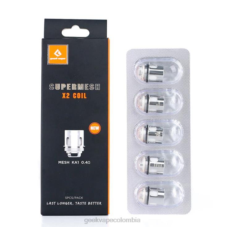 Geekvape discount - bobinas super mesh x1/x2 (nueva versión) GeekVape 0,4 ohmios 2J8RV17